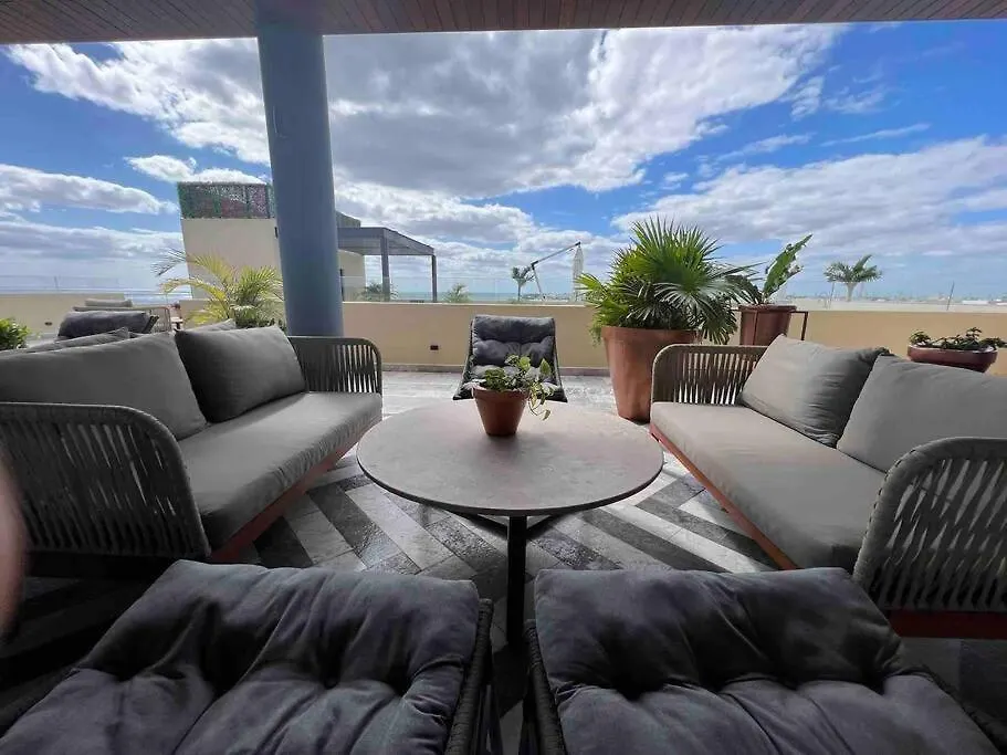 公寓 Ocean View Jacuzzi & Pool-2Bedroom 普拉亚卡门 墨西哥